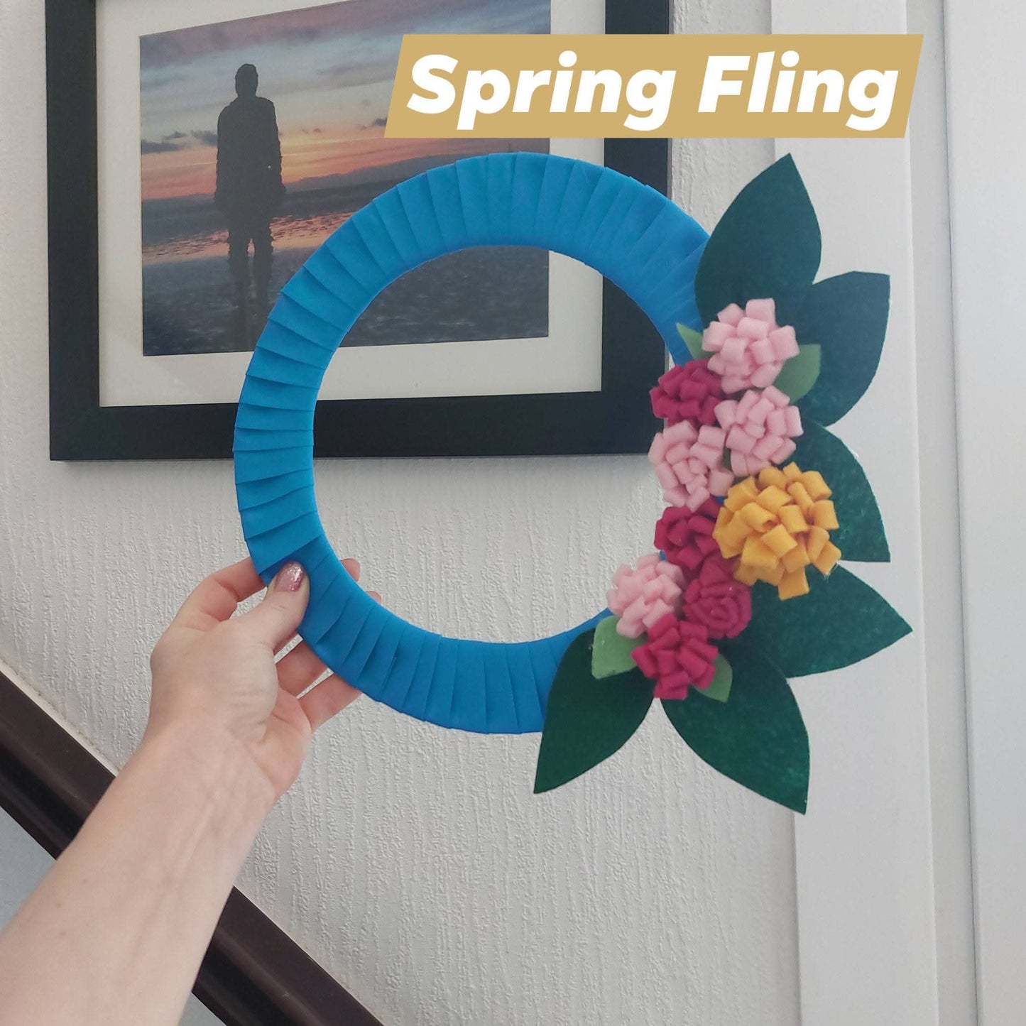 Spring Felt Wreath Workshop - Sunday 14th March