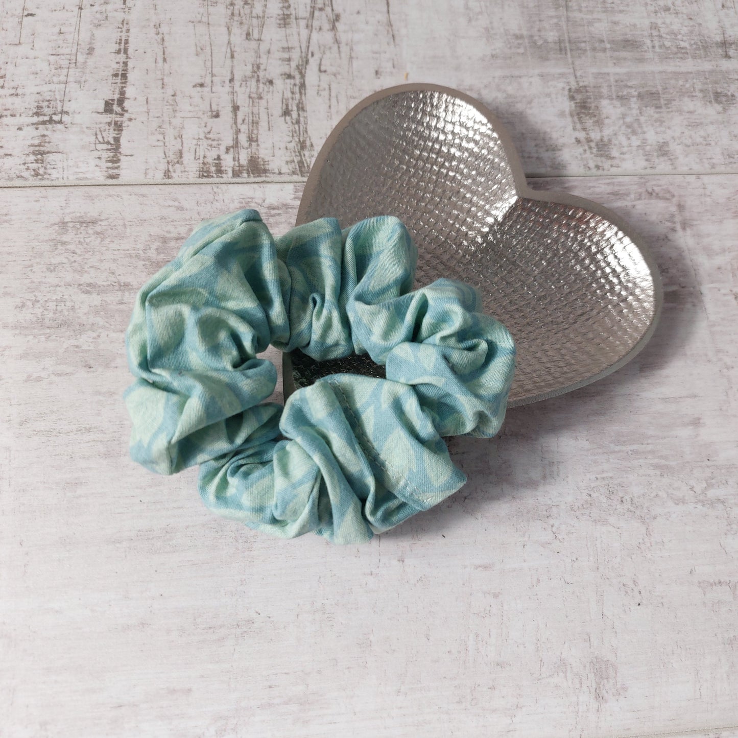 Eucalyptus coloured Scrunchie
