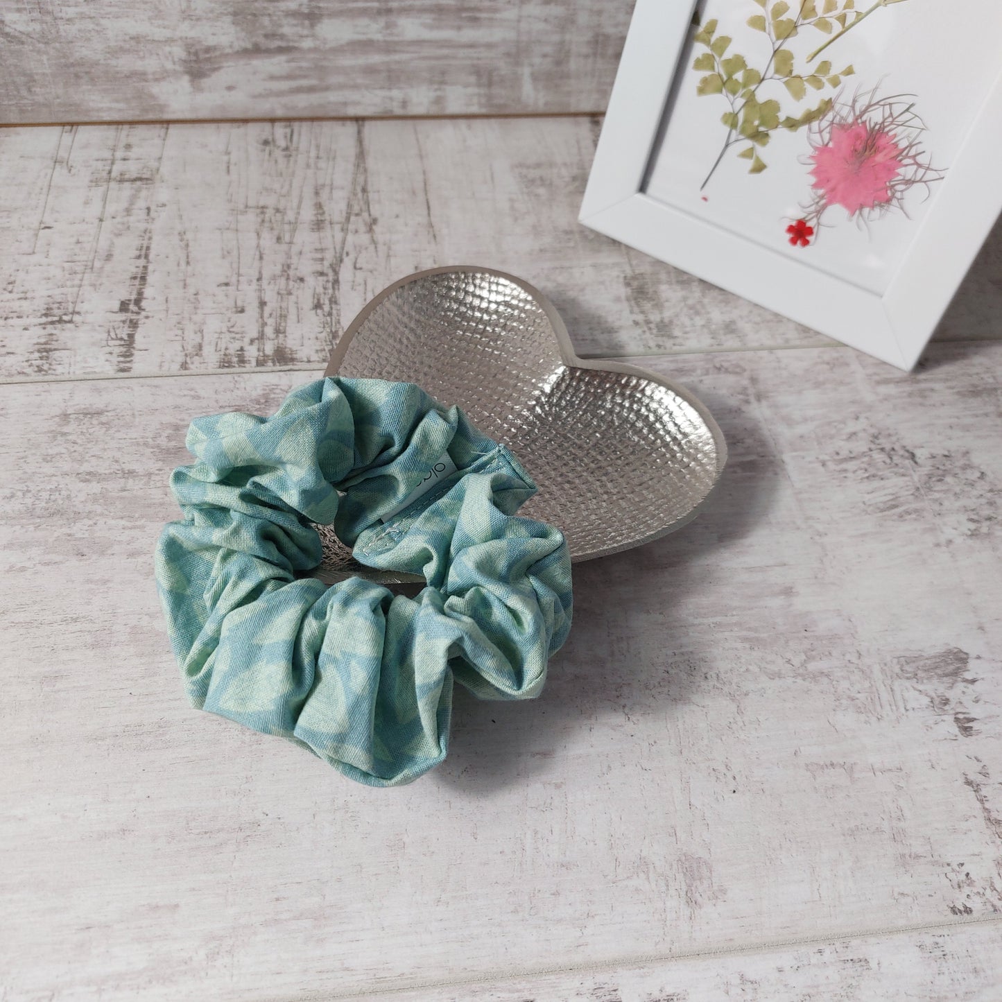 Eucalyptus coloured Scrunchie