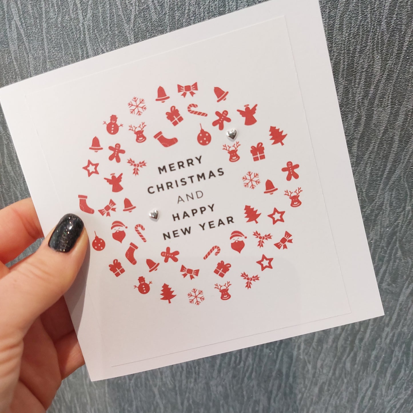 Earrings Cards - Greetings with Sterling Silver Earrings
