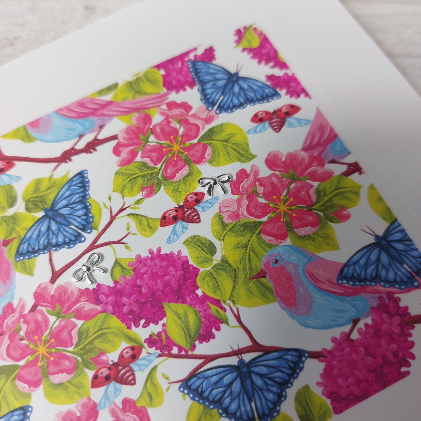 Earrings Cards - Greetings with Sterling Silver Earrings