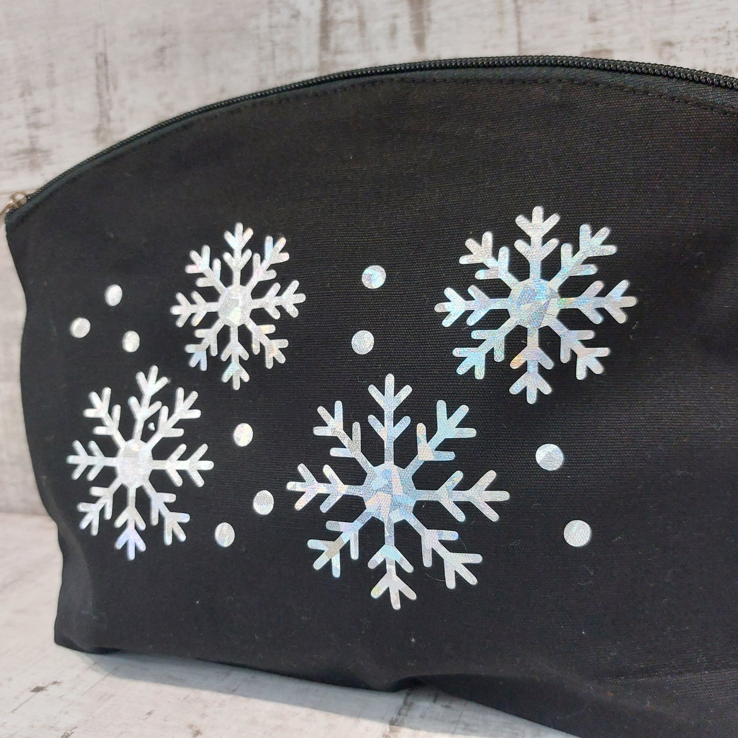 Snowflake Christmas Make Up Bag