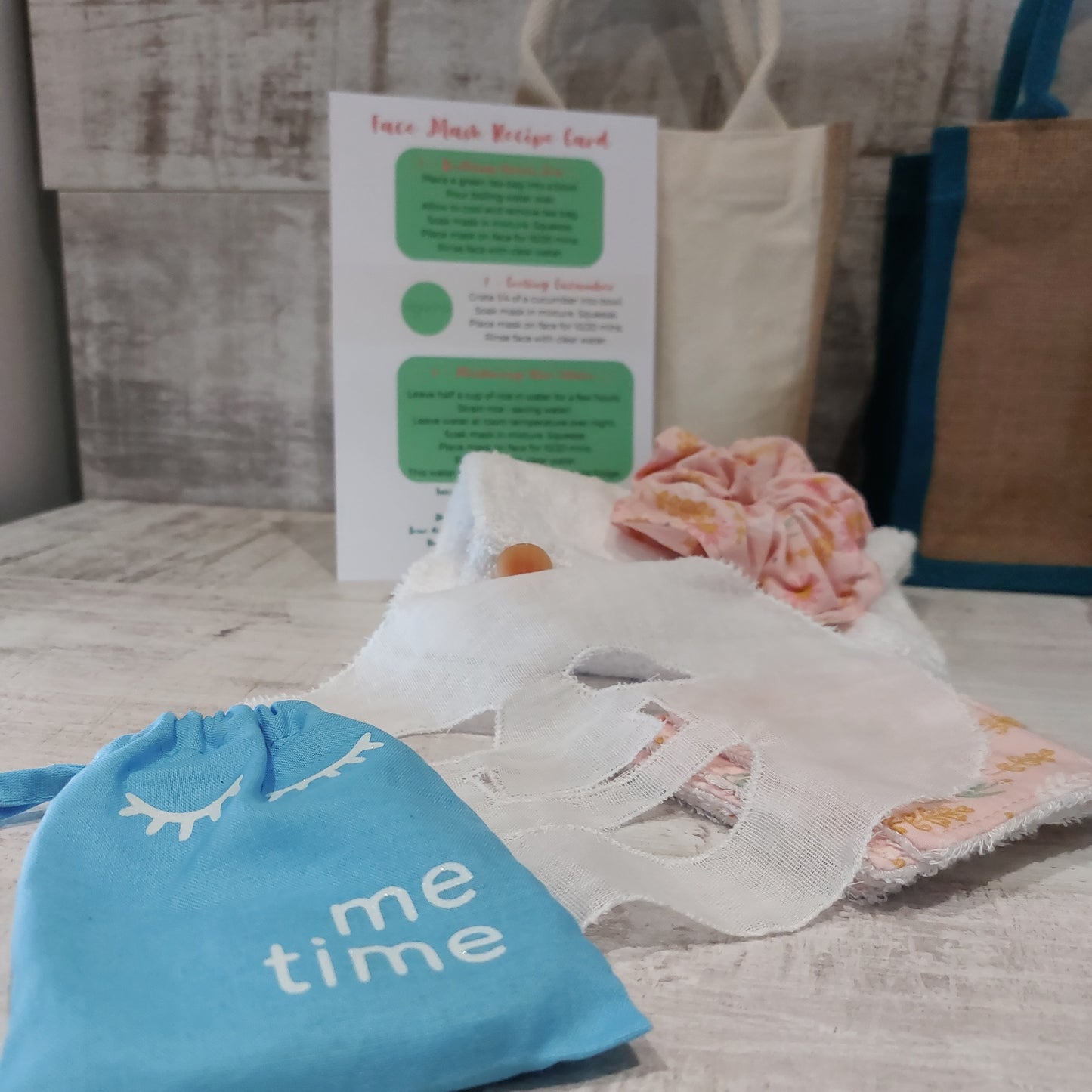 Reuseable Pamper Hamper - Calm Essence - Pink Floral