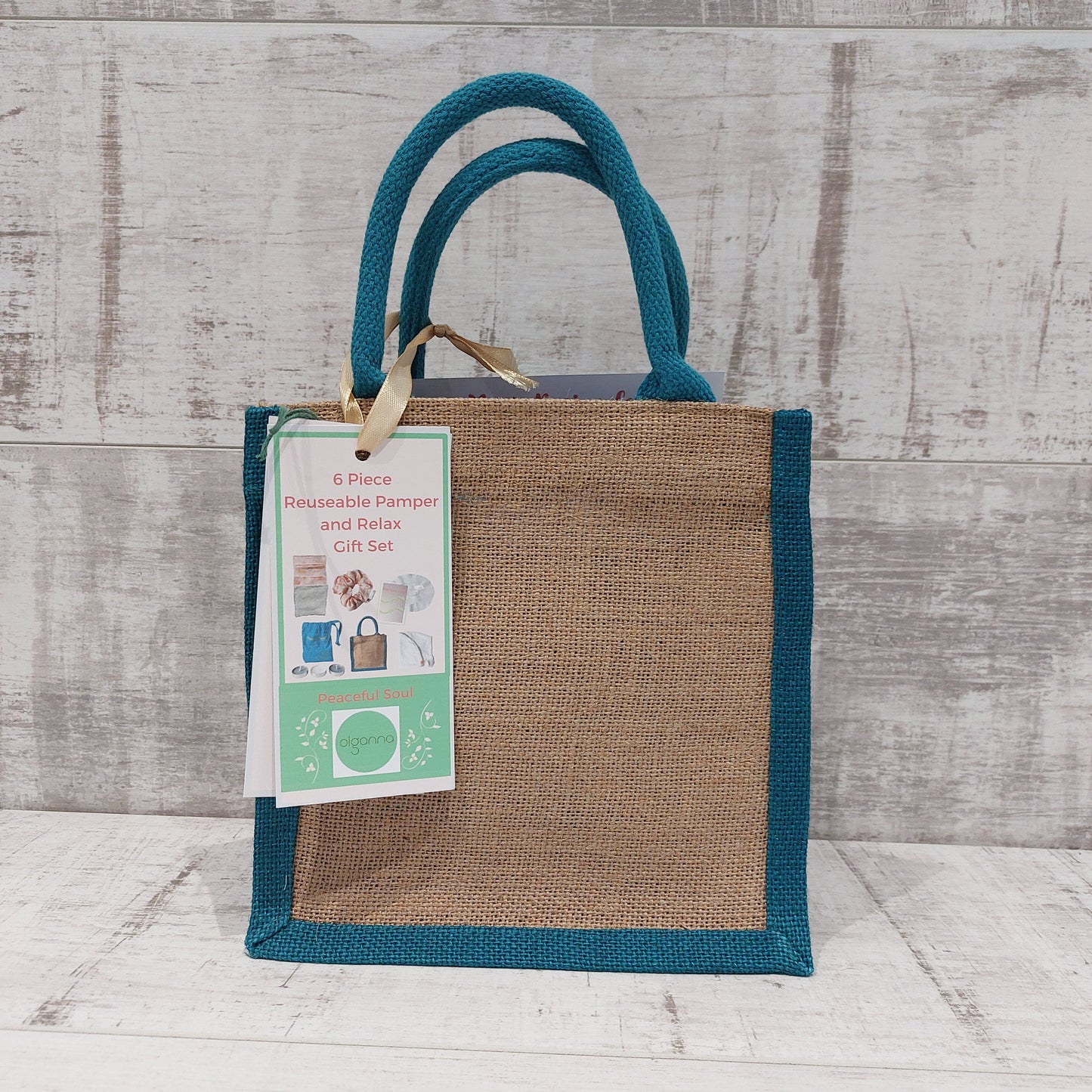 Reuseable Pamper Hamper - Peaceful Soul - Sage Green