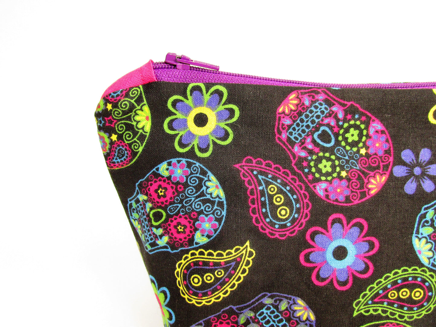Sugar Skull Gift Set featuring a make up bag and coin purse, Olganna makes gifting easy! - Olganna