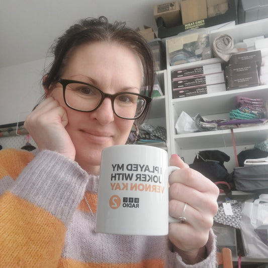 I should have been sewing - but I went on Radio 2 instead!