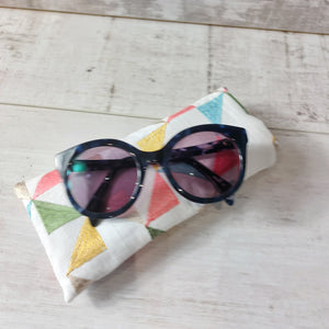 Padded Embroidered Soft Glasses Cases