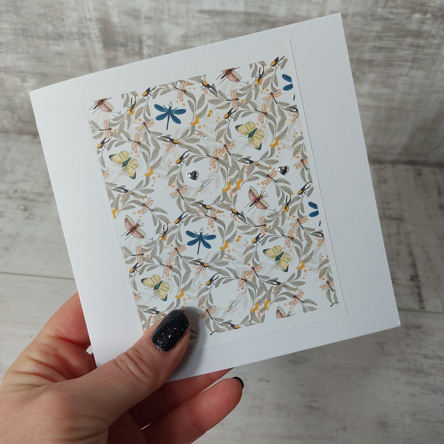 Earrings Cards - Greetings with Sterling Silver Earrings