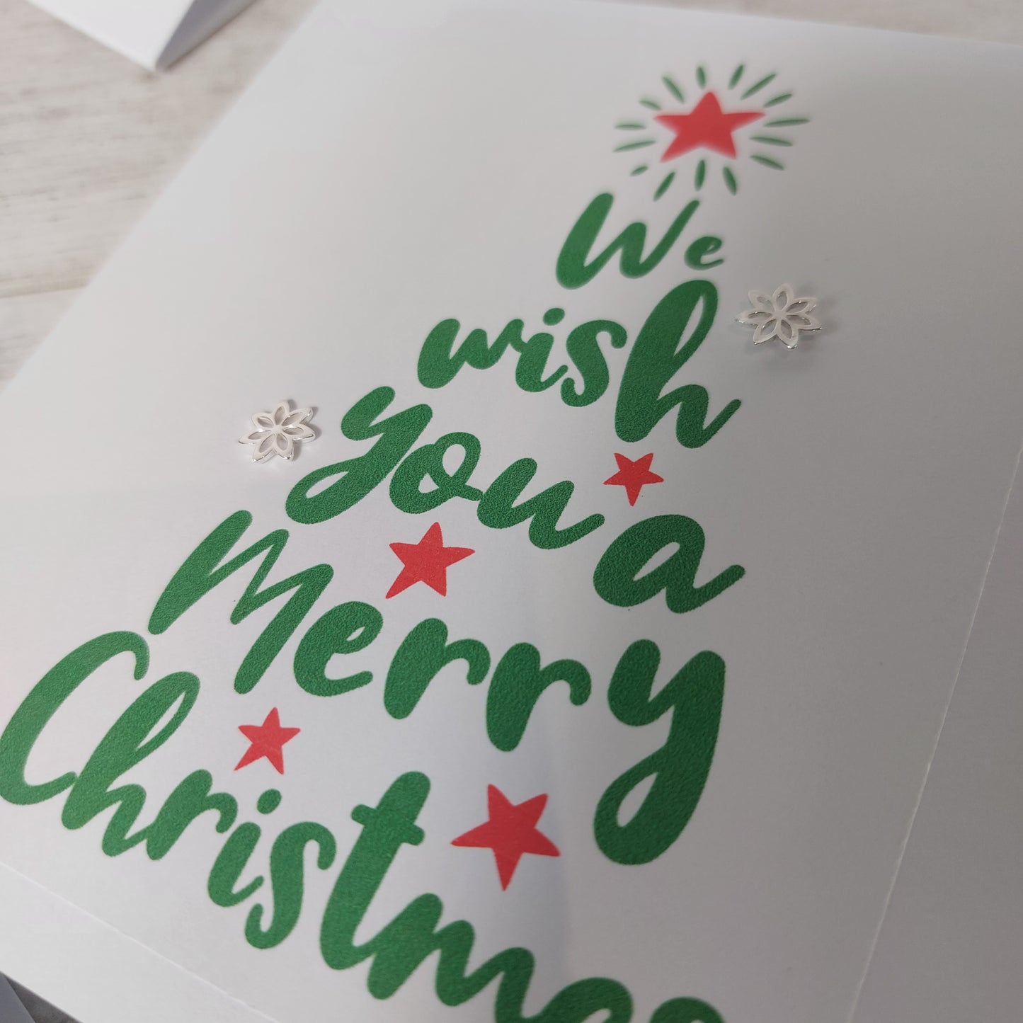 Earrings Cards - Greetings with Sterling Silver Earrings