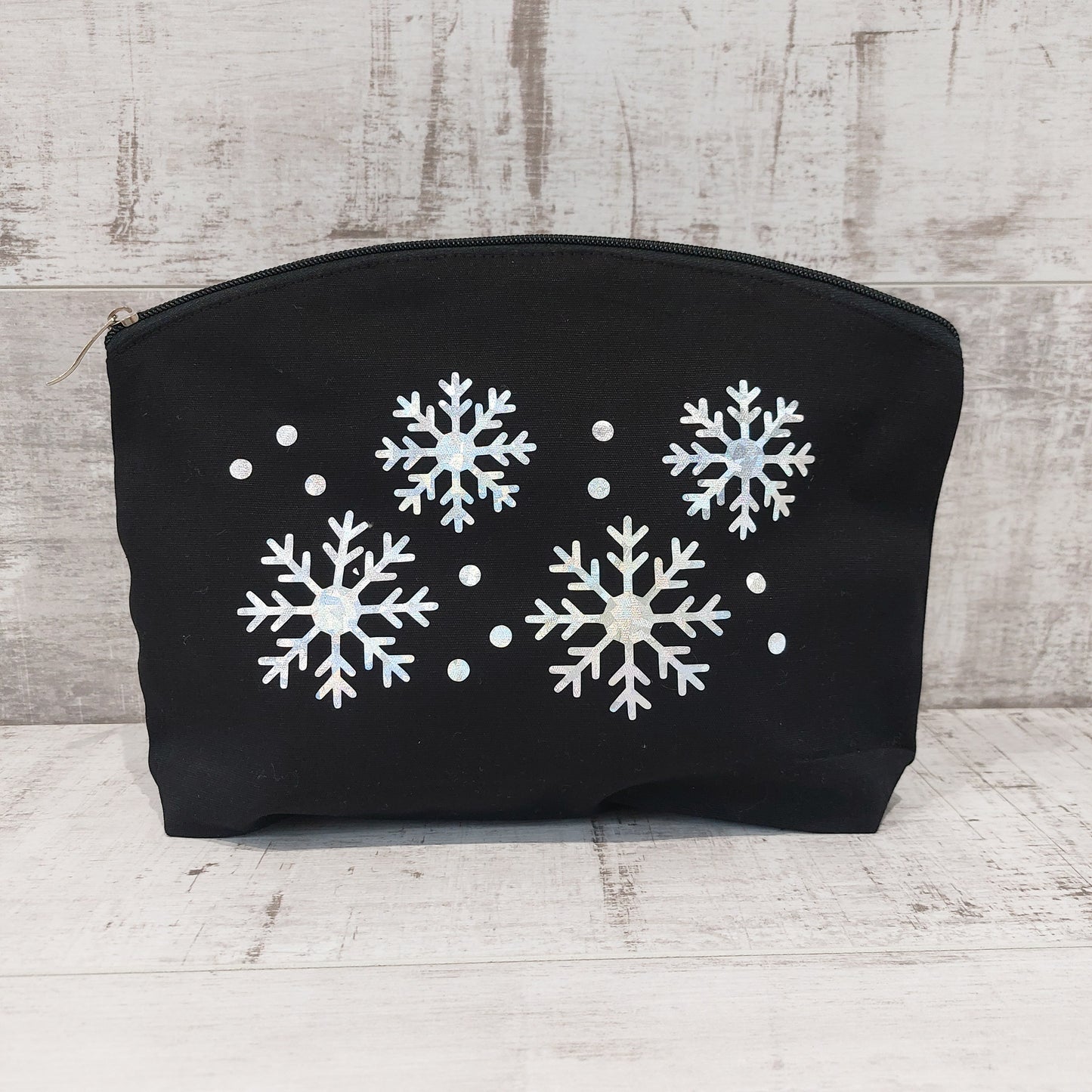 Snowflake Christmas Make Up Bag
