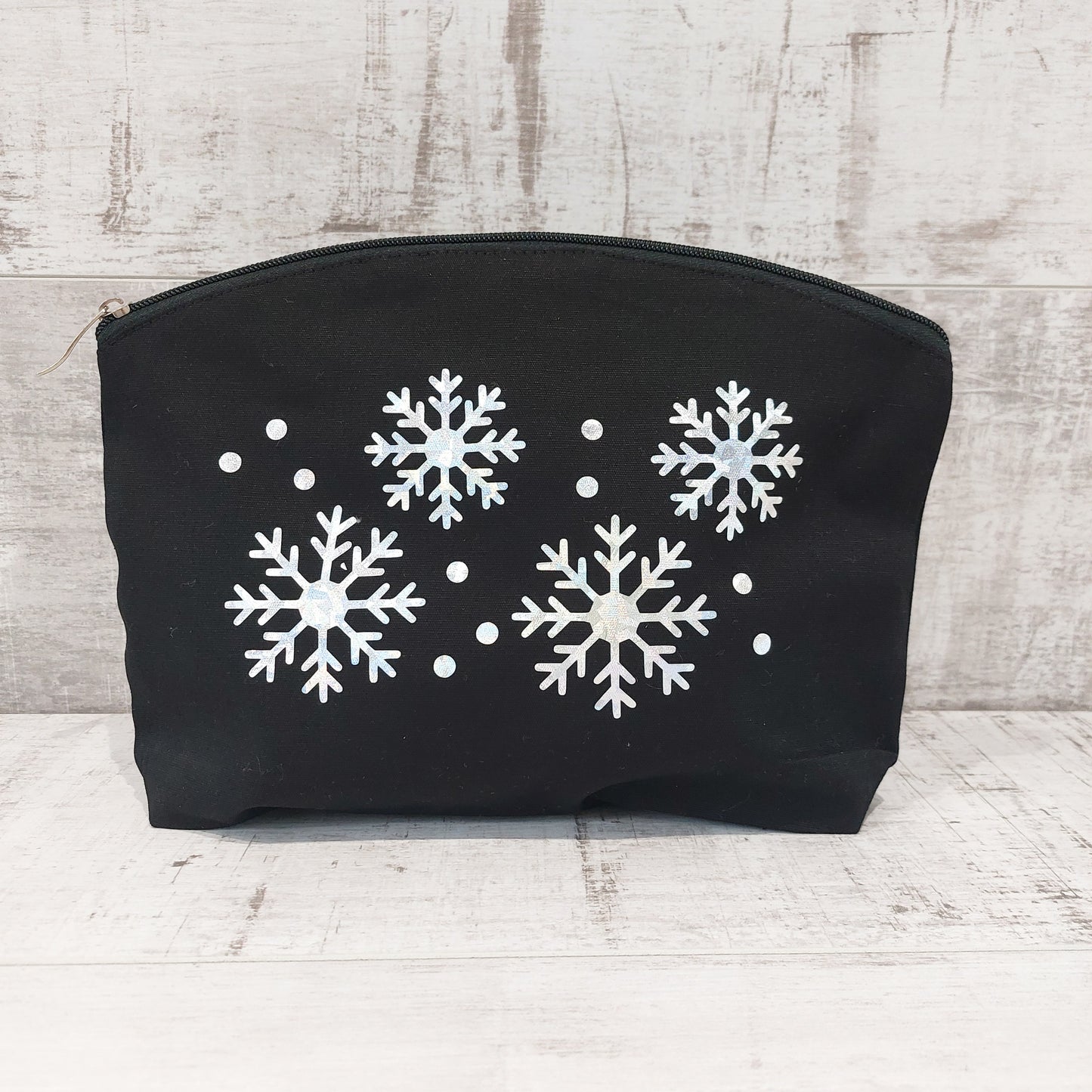 Snowflake Christmas Make Up Bag