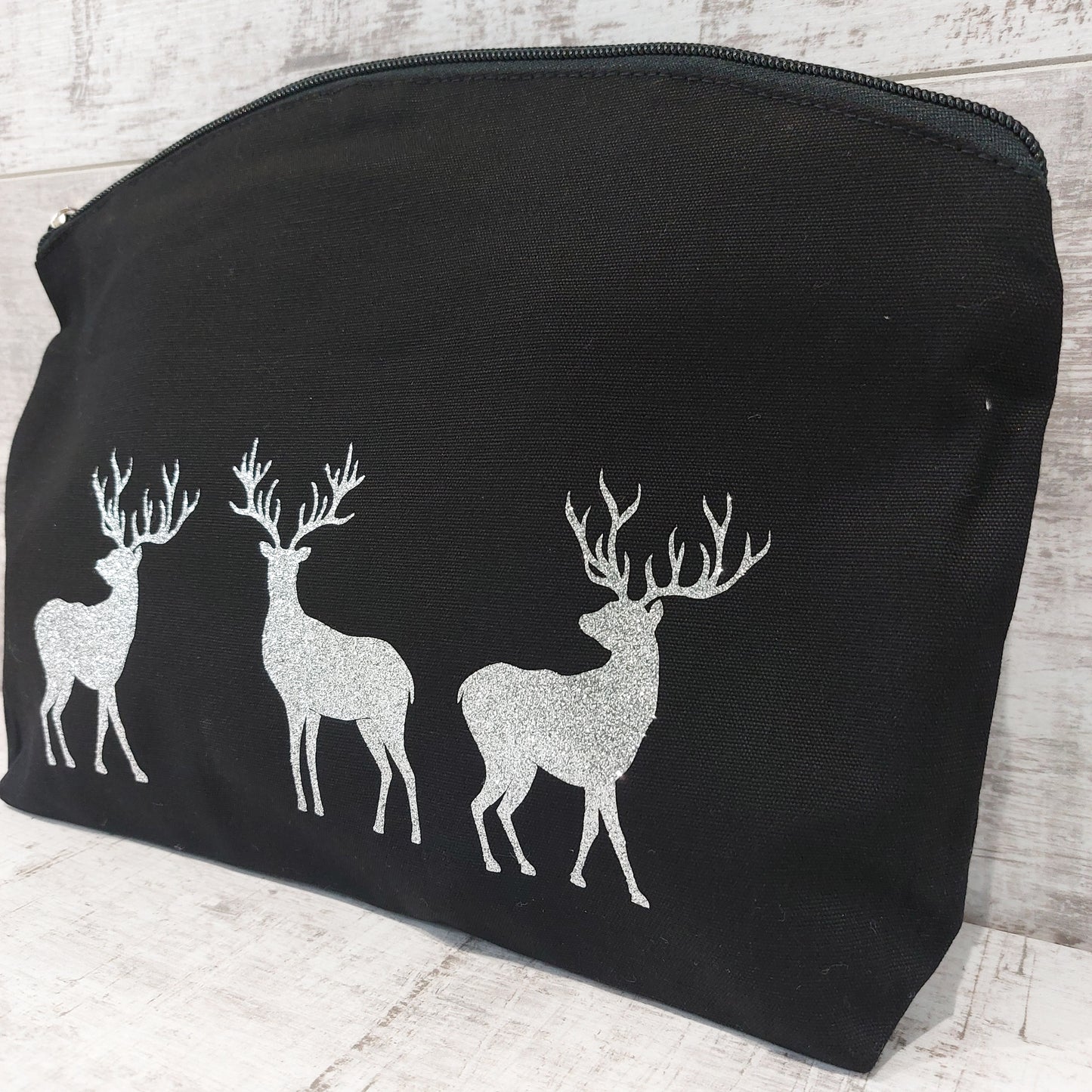 Christmas Stag Make Up Bag