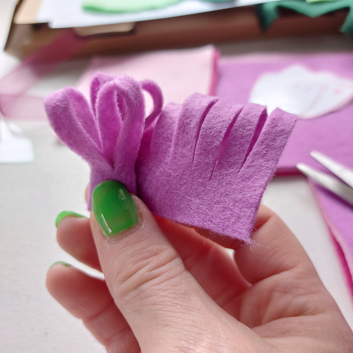 Spring Felt Wreath Workshop - Sunday 15th March