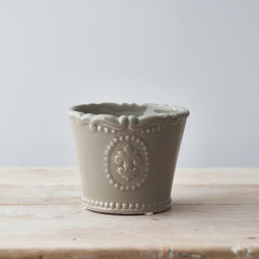 Plant pot - grey