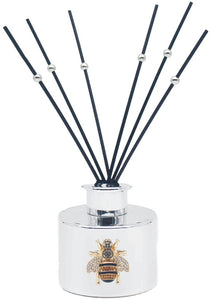 Silver Diffuser Gold Bee