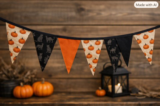 Halloween Bunting 29th Oct (Thurs PM)