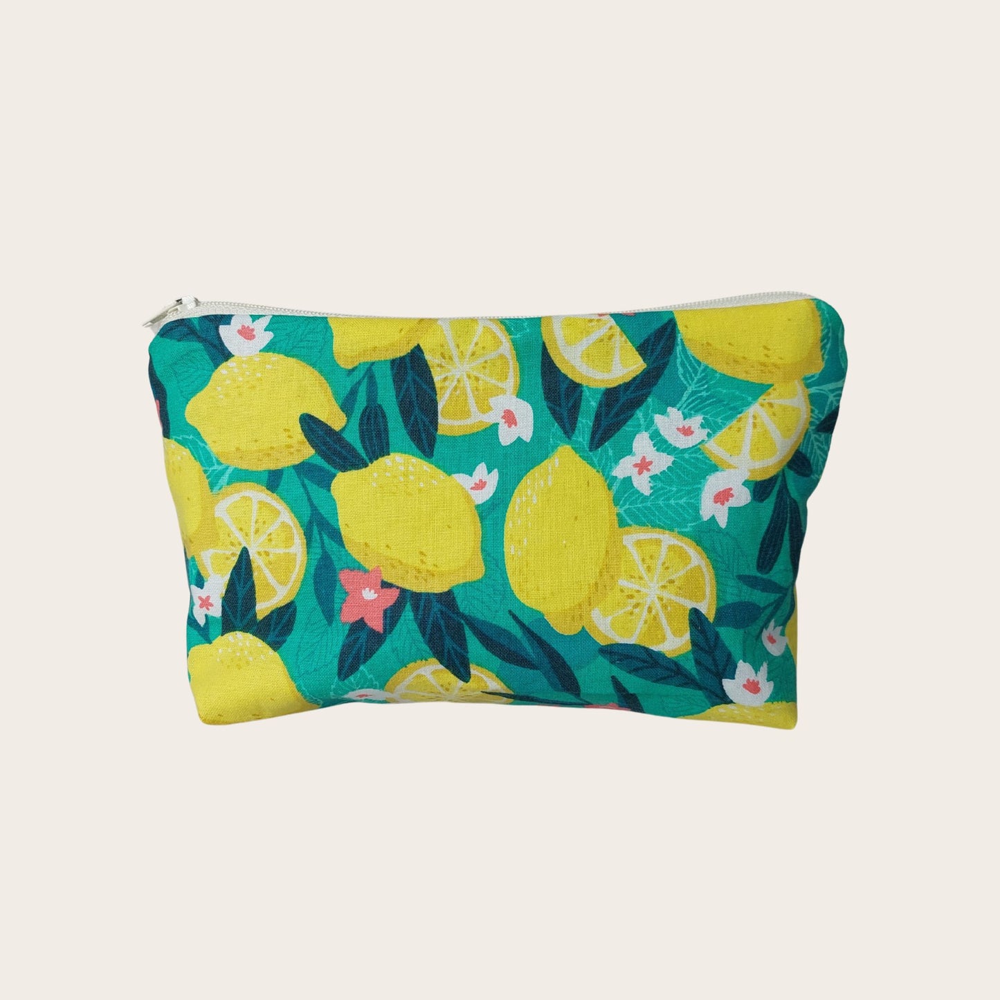 Lemons – Bright & Fun Zip Makeup Bag