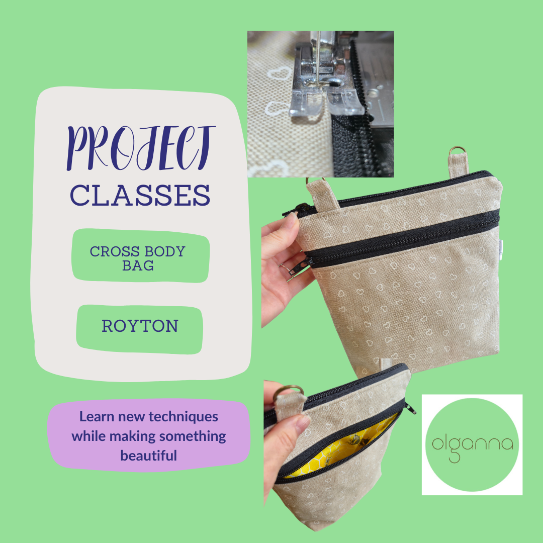 Sewing Machine Class - CROSS BODY BAG - AUGUST 22nd AM