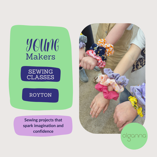 YOUNGER LEARNERS Sewing Machine Class - ROYTON Saturday 27th June
