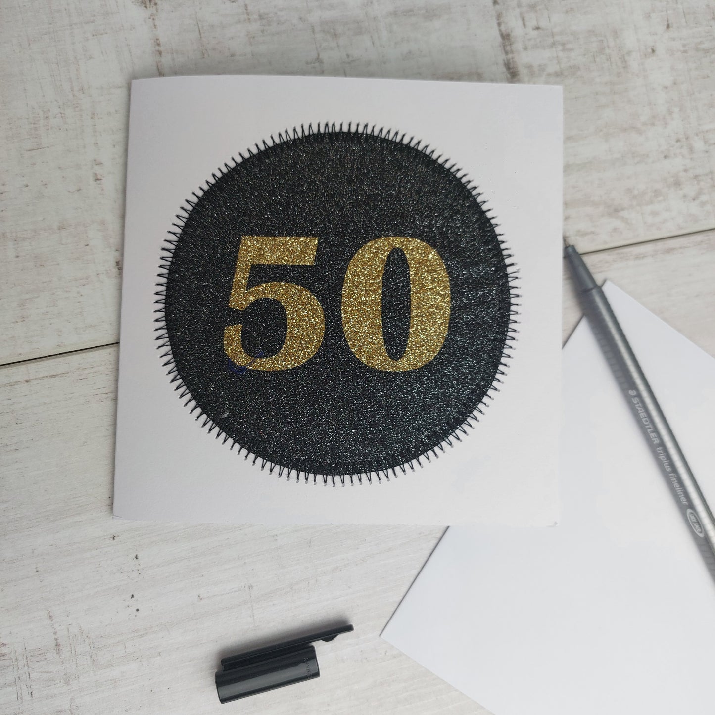 Milestone Birthday Handmade Card