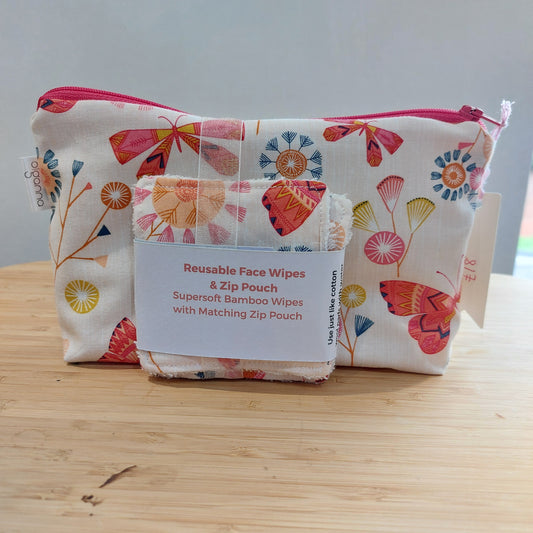 Eco Friendly Gifting - Facewipes and Make Up Bag gift set