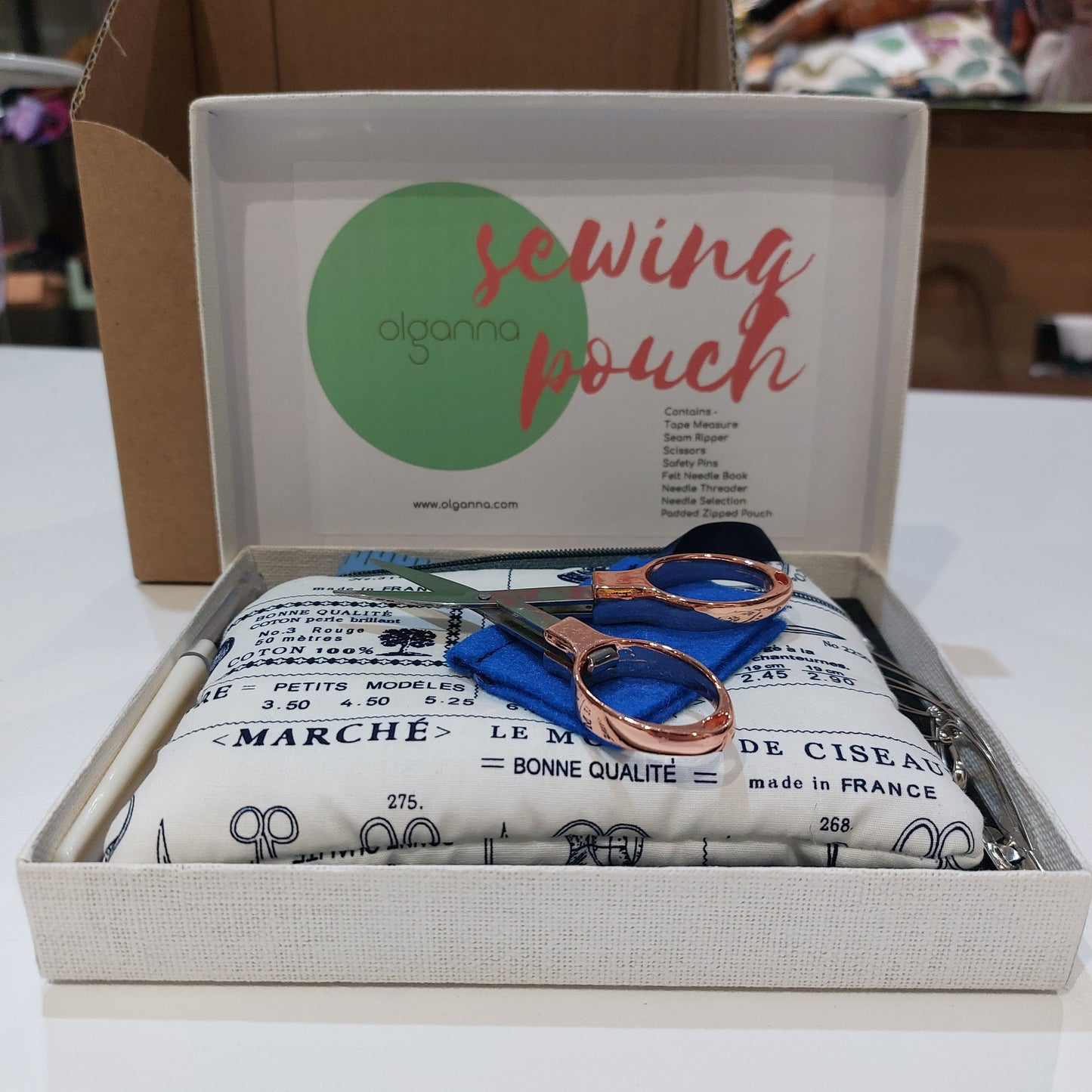 Sewing Kit Gift Set Parisien Haute Couture