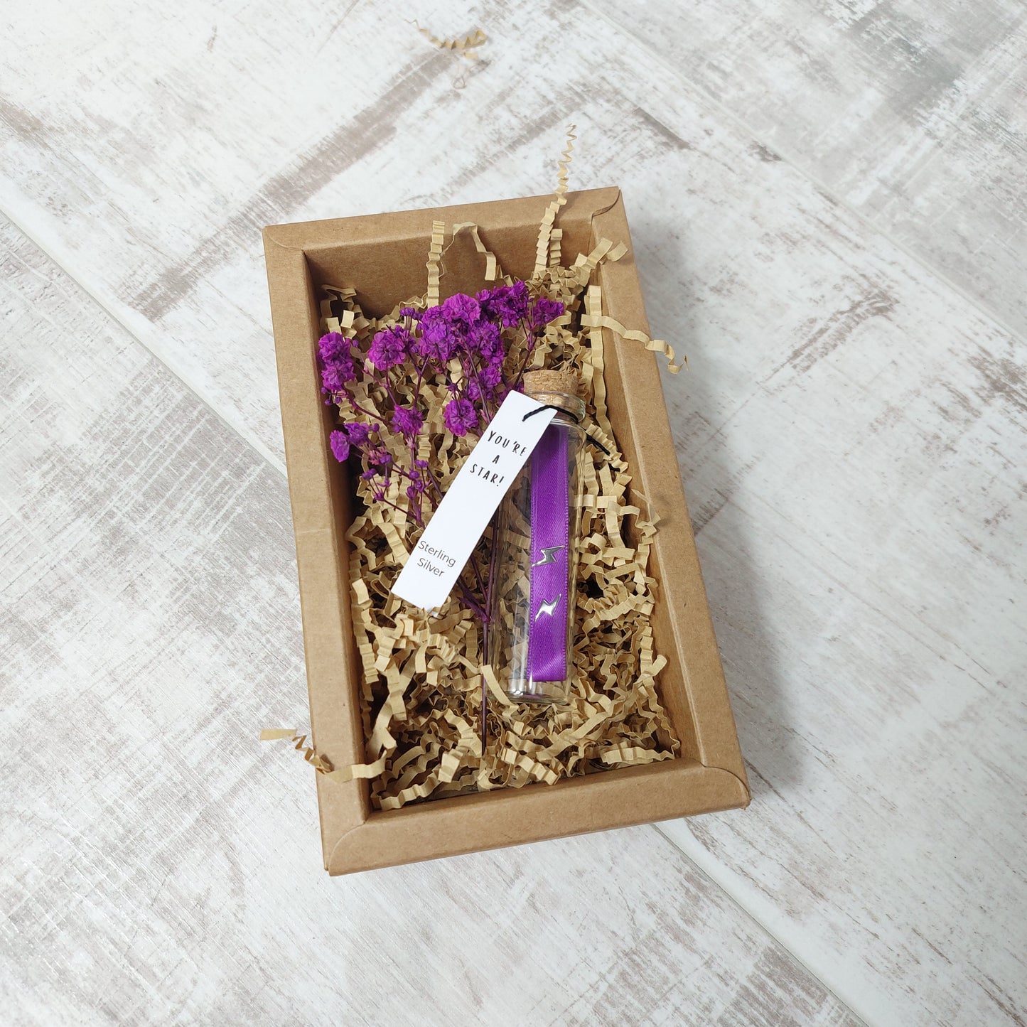 Lightning Bolt Sterling Silver Earrings in Gift Box
