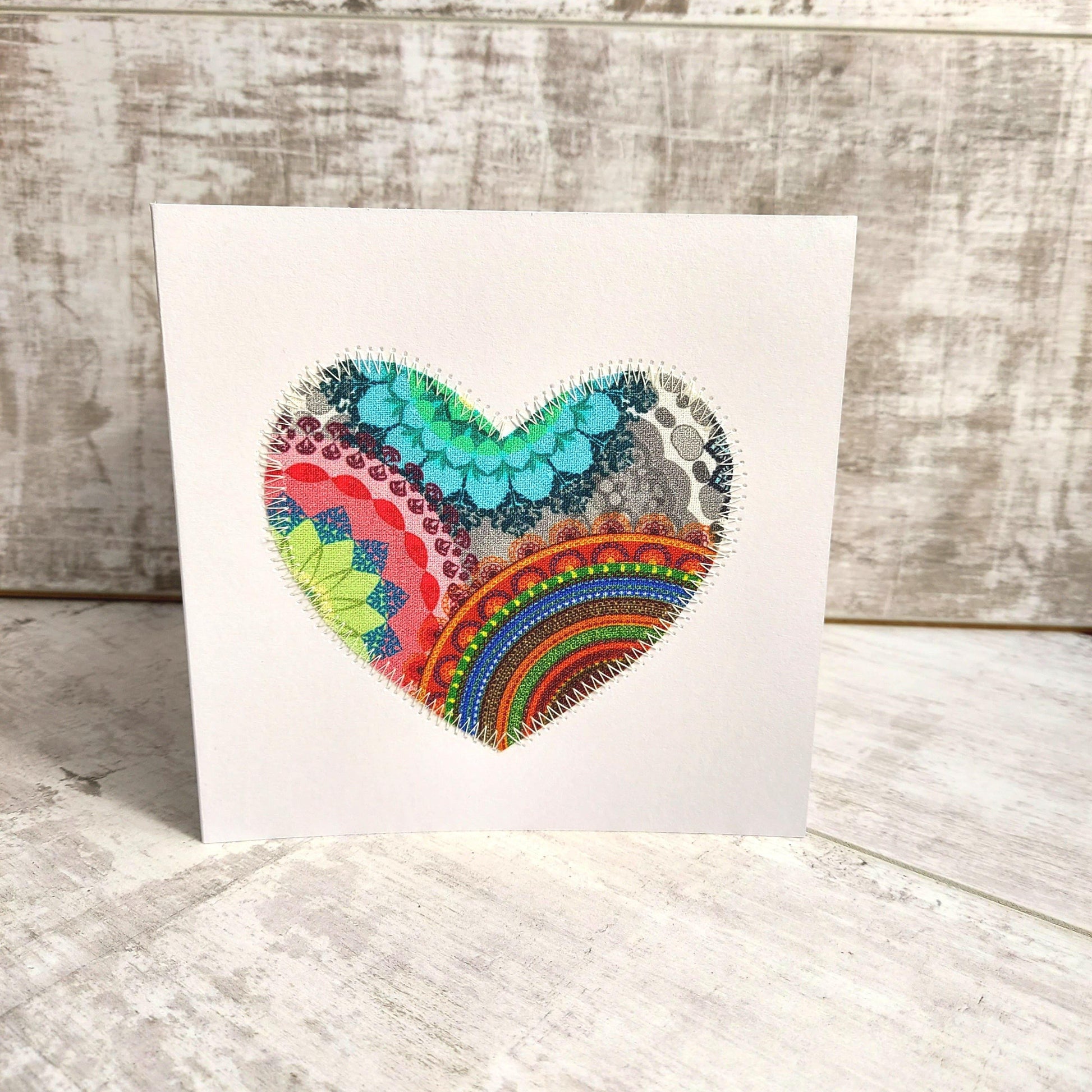 Mandala Heart 💌 Greetings Card Pack of 2 - Olganna
