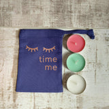 Navy Me time candle gift set - Olganna
