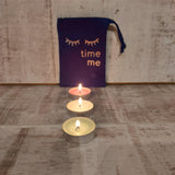 Navy Me time candle gift set - Olganna