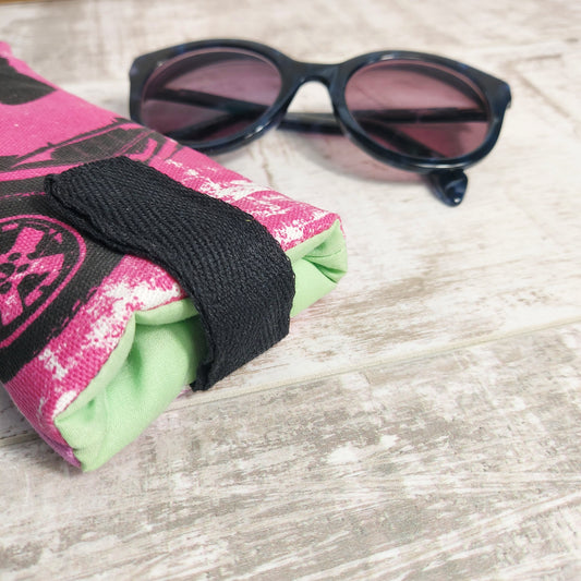 Retro Vespa Glasses Case