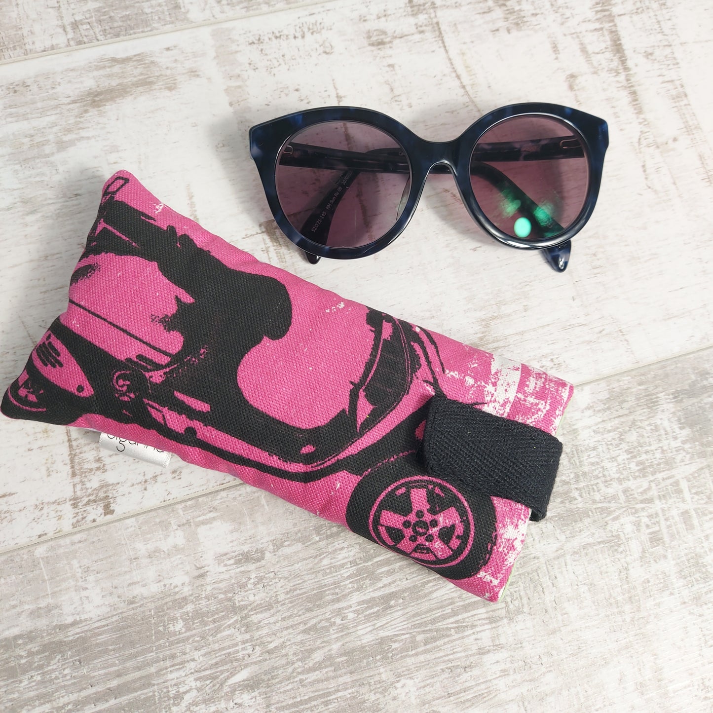 Retro Vespa Glasses Case