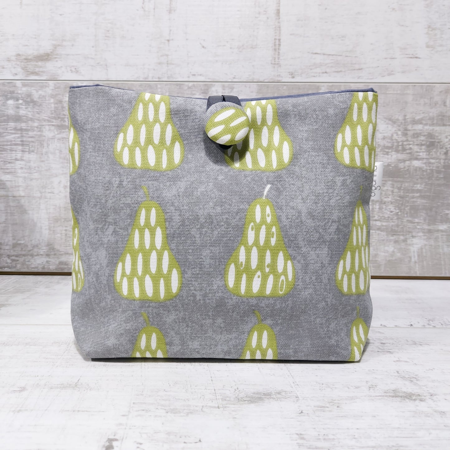 Scandi Pear Print Pouch
