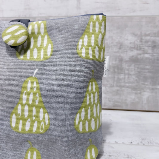 Scandi Pear Print Pouch