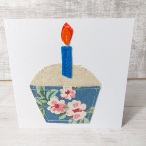 Cupcake With Candle 💌 Greetings Card