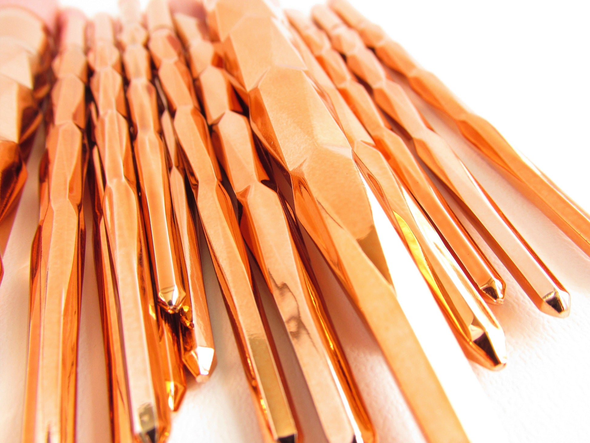 Rose Gold Make Up Brushes. - Olganna