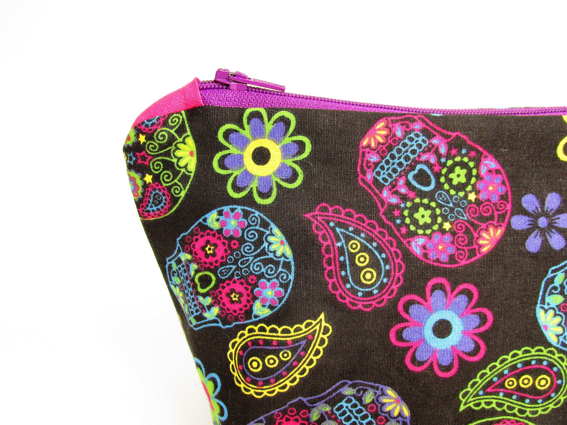 Sugar Skull Gift Set featuring a make up bag and coin purse, Olganna makes gifting easy! - Olganna