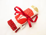 Crochet Hook Case - Pod Print - Red - Olganna