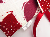 Crochet Hook Case - Pod Print - Red - Olganna