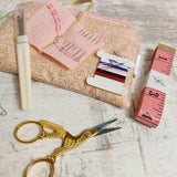 Sewing Pouch with essential accessories. - Olganna