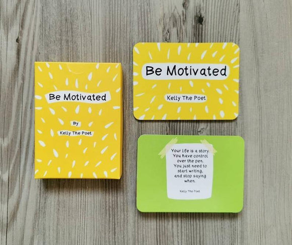 Motivational Poem Cards by Kelly the Poet - Olganna