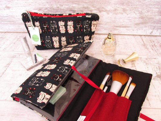 Make Up Wrap and Brushes Set - Olganna