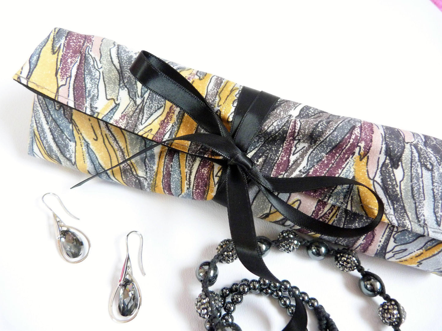 Travel Zip Jewelry Roll - Olganna