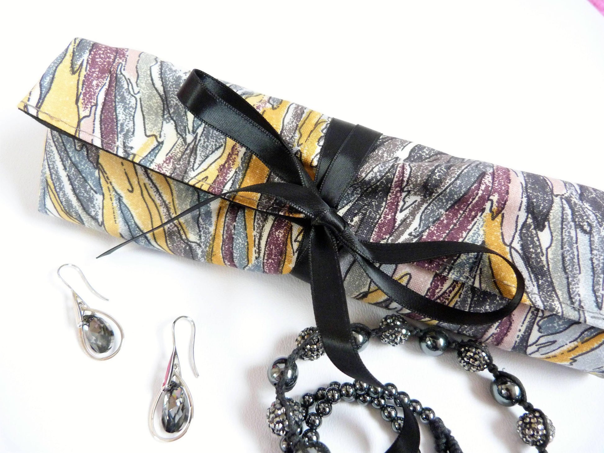 Travel Zip Jewelry Roll - Olganna