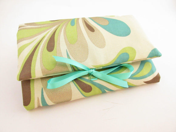 Make up Organiser in Pastel Shades with brushes pocket - Olganna
