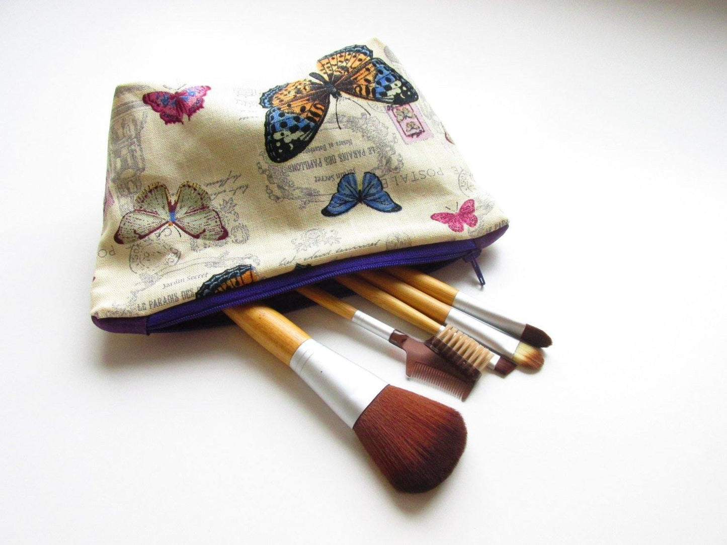Butterfly Make up Bag - Olganna
