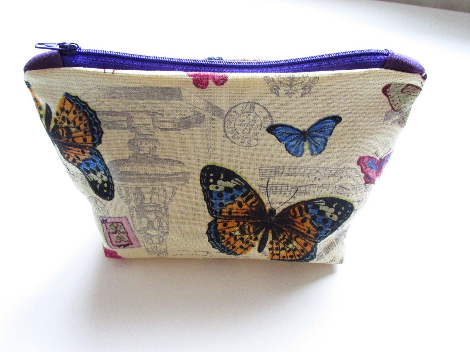 Butterfly Make up Bag - Olganna