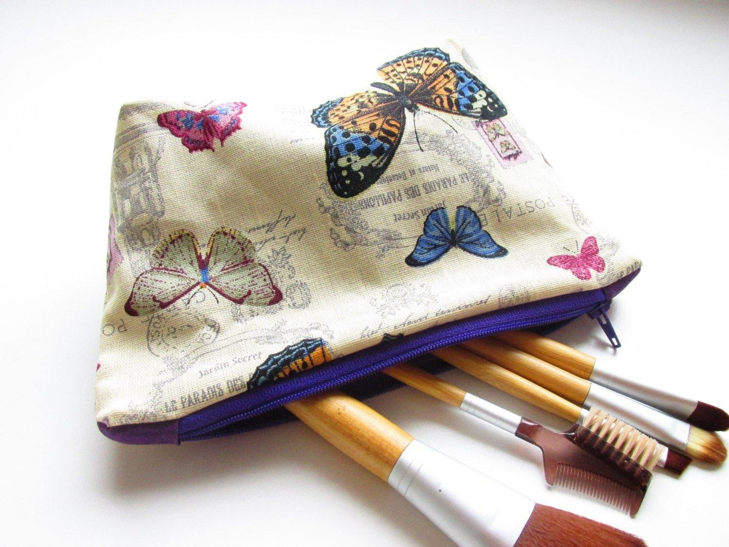 Butterfly Make up Bag - Olganna